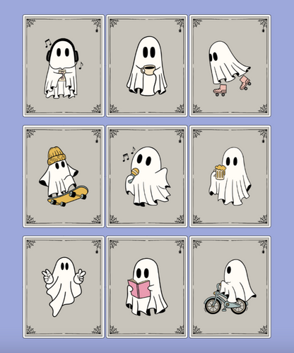 Spooky Hobbies Stickers