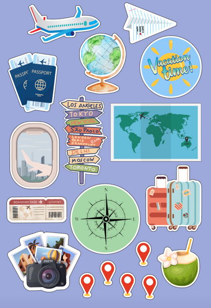 Traveler Stickers