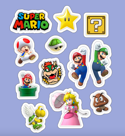 Super Mario Stickers