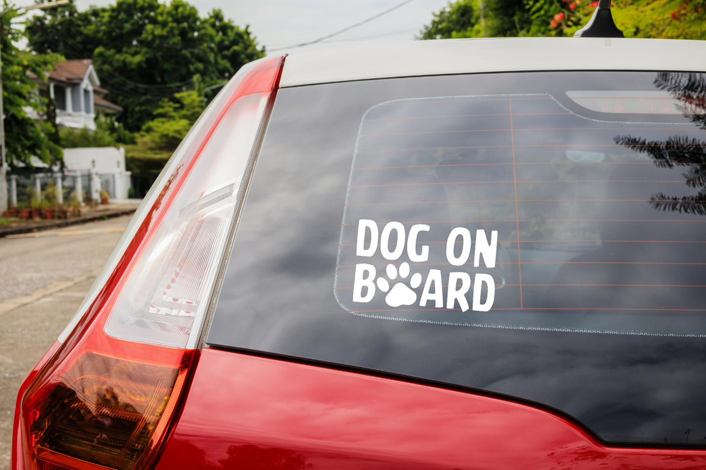 Dog on Board Decal