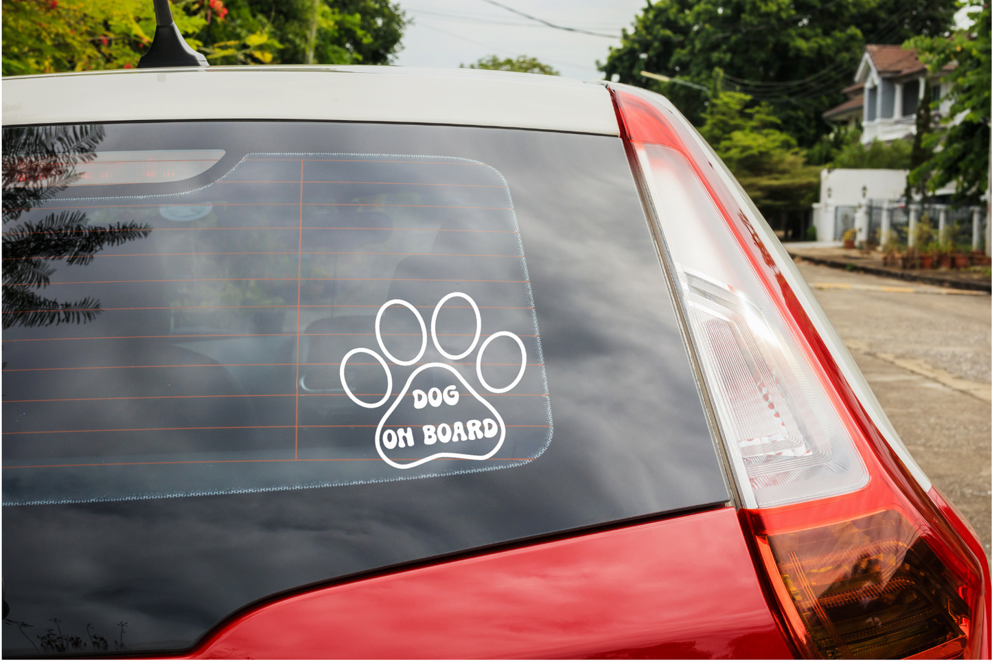 Dog on Board Decal